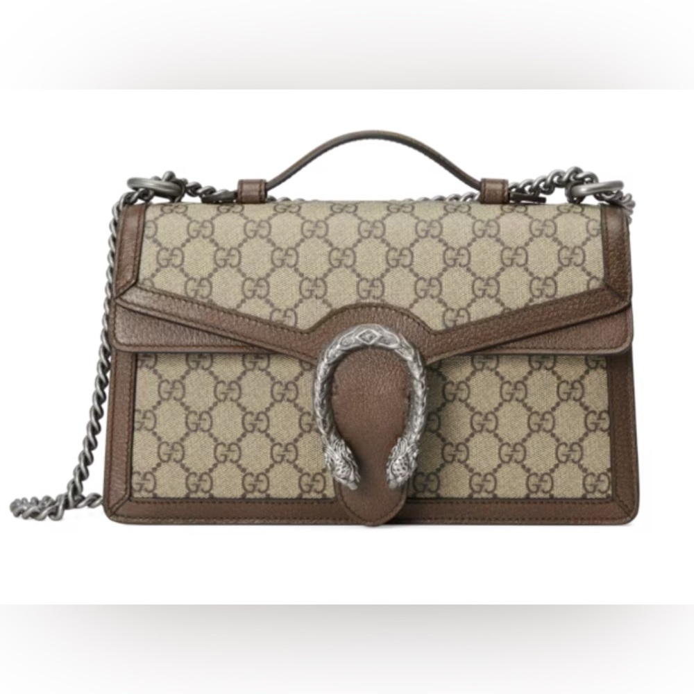 GUCCI DIONYSUS LIMITED EDITION BEIGE GG TOP HANDLE SHOULDER BAG - Picture 3 of 16